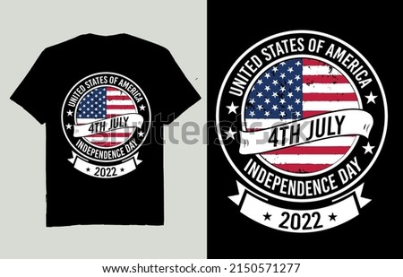 United states of america 4th july independence day 2022 - t shirt design