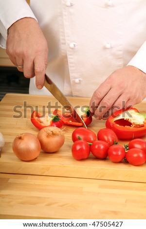 Cutting Vegetables