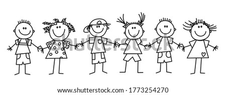 Kids Holding Hands Clipart | Free download on ClipArtMag