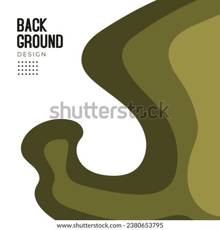 Abstract geometric background with 
Moss green colour palette