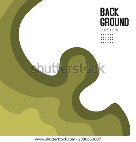Abstract geometric background with 
Moss green colour palette