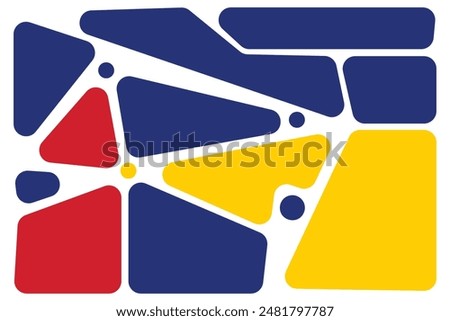 Venezuela Independence Day Celebration Abstract Background Landscape Shape for your graphic resource