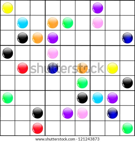 sudoku of colours