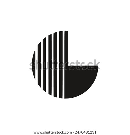 letter G line professional logo vector illustration template design