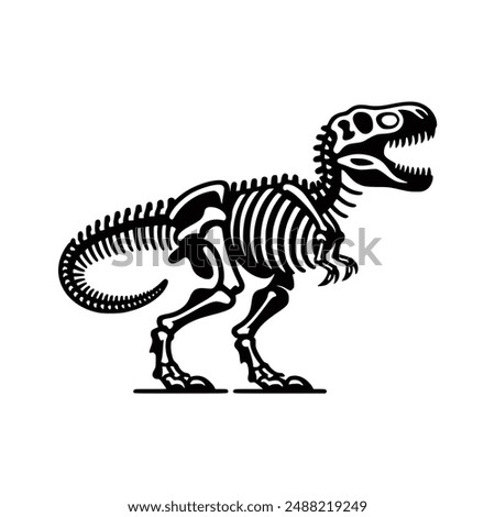 Dinosaur Bones Template | Free download on ClipArtMag