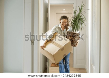 Similar – Image, Stock Photo Young girl moving her legs in an urban background