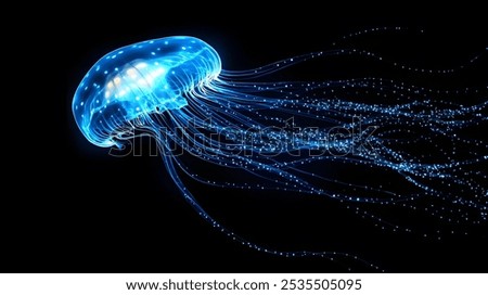 Similar – Image, Stock Photo jellyfish