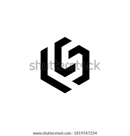l s ls initial logo design vector symbol graphic idea creative