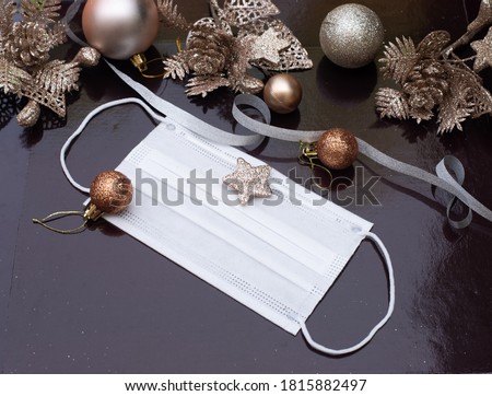 Similar – Image, Stock Photo Corona Christmas tree