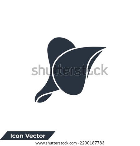 potato chips icon logo vector illustration. potato chips symbol template for graphic and web design collection