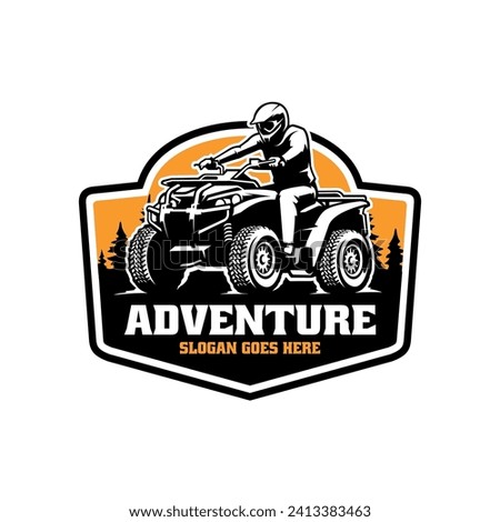 Adventure Vehicle Illustration Logo Vector