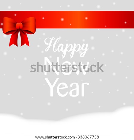 Happy New Year Stock Vector Illustration 338067758 : Shutterstock