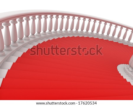 The red stair.