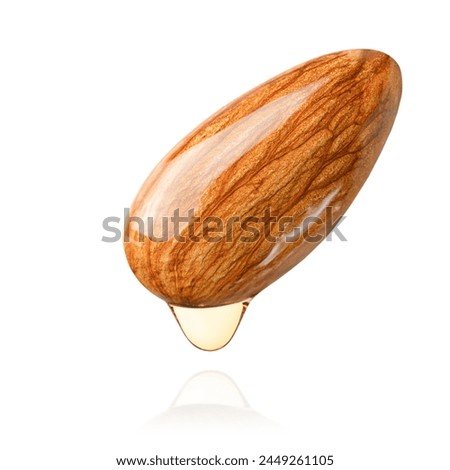 Image, Stock Photo Close up almonds Almond