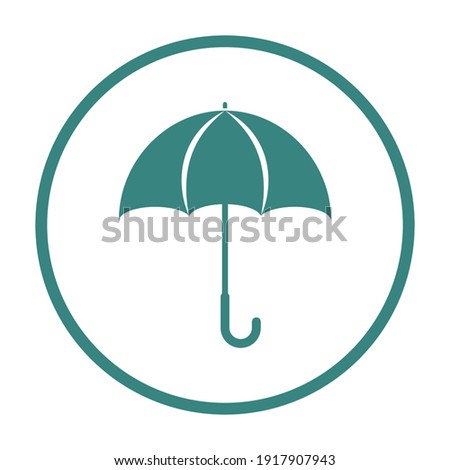 Umbrella icon vector illustration design isolated concept