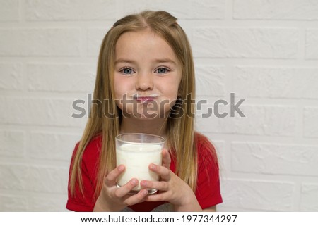 Similar – Image, Stock Photo grin cheek Child Girl