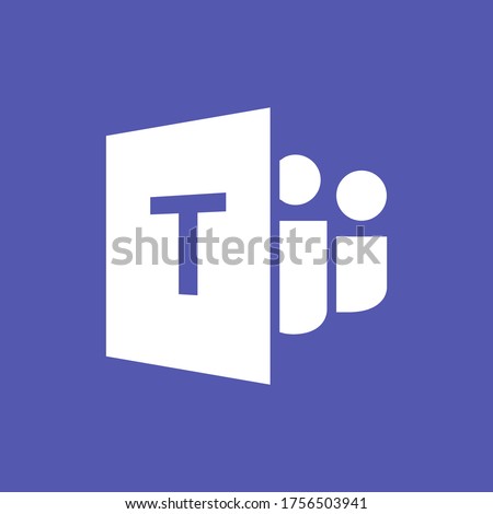 Microsoft Teams logo,remote working application symbol,Microsoft Teams icon.Microsoft Teams, also referred to as simply Teams.