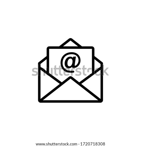 Email, mail icon symbol design illustration