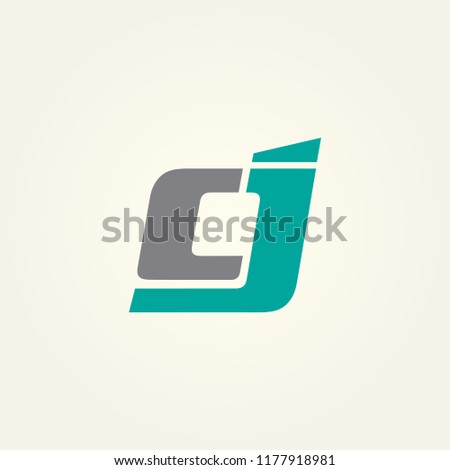 CJ logo vector, icon CJ, alphabet logo vector