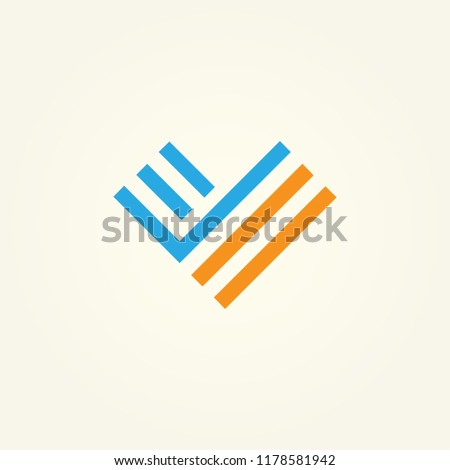 V logo vector, V icon abstract, logo real estate, property icon abstract Stock fotó © 
