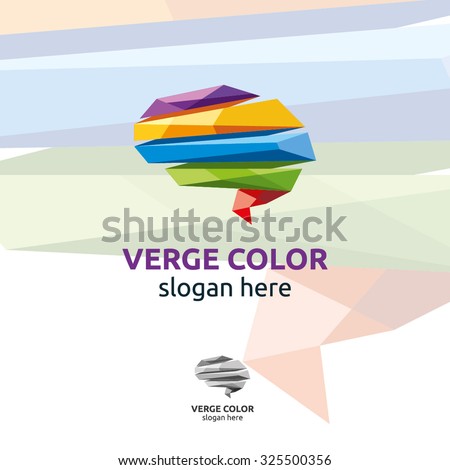 Verge Color Logo template for many businesses such as: design, creative, events, promotions, travel, studios, arts and others. Excellent logo,simple and unique concept. 