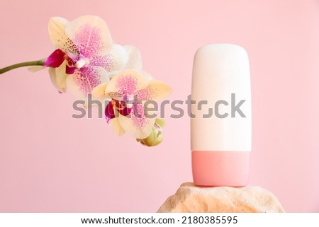 Similar – Image, Stock Photo Phalaenopsis orchid flower, tinted in pink.