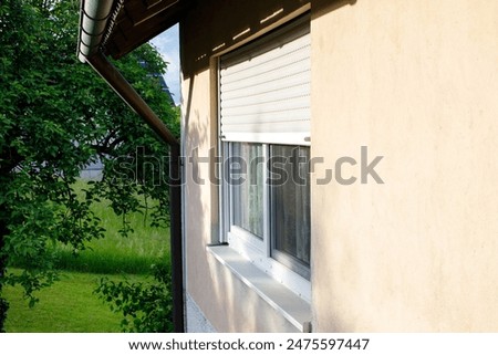 Similar – Image, Stock Photo Roller shutter closed