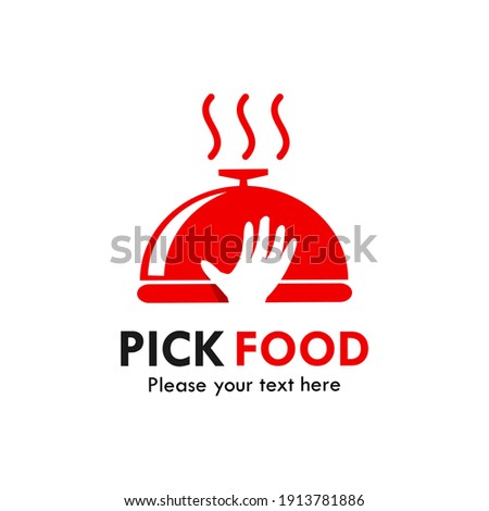 Fick food logo template illustration Stock fotó © 