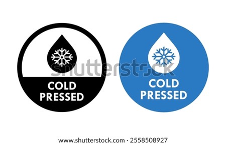 Clod pressed badge logo design template illustration