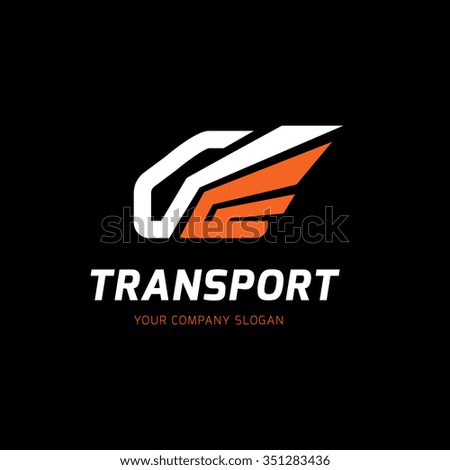 Auto Transport Logo,Vector Logo Template - 351283436 : Shutterstock