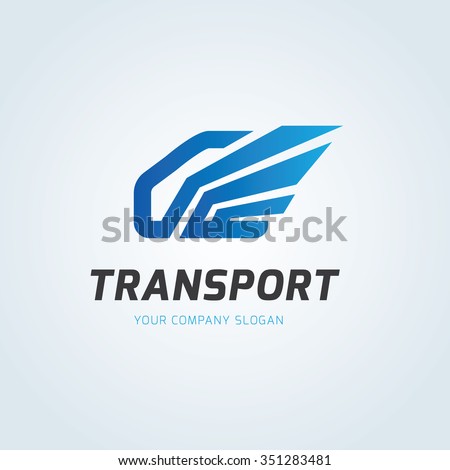 Auto Transport Logo,Vector Logo Template - 351283481 : Shutterstock