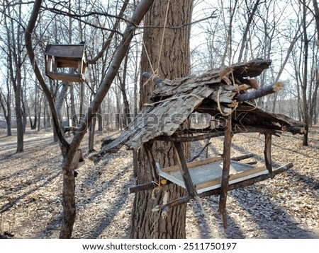 Similar – Image, Stock Photo Roofs without birds roofs