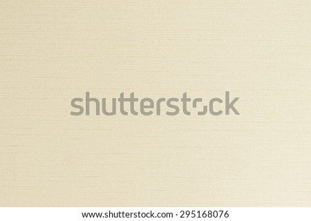 Blended cotton silk fabric textile wallpaper texture pattern background in light cream beige color tone