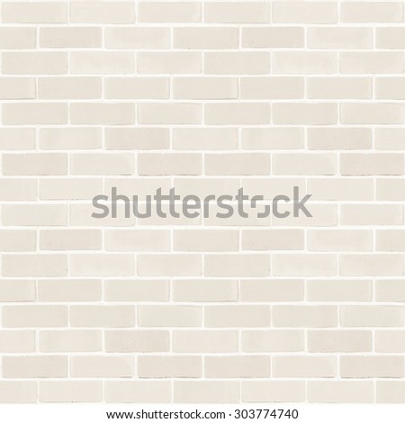 Seamless design vintage style light sepia cream tone brick wall detailed pattern textured  background: Seamless retro grungy brickwork masonry detail square backdrop in beige creme color