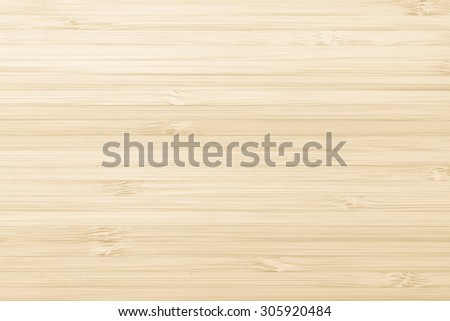 Wooden textured grainy detail backdrop in light yellow cream beige color tone: Bamboo wood laminated board detailed texture pattern background in yellow creme beige toned colour