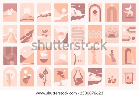 Similar – Image, Stock Photo Rainbow caravan Caravan