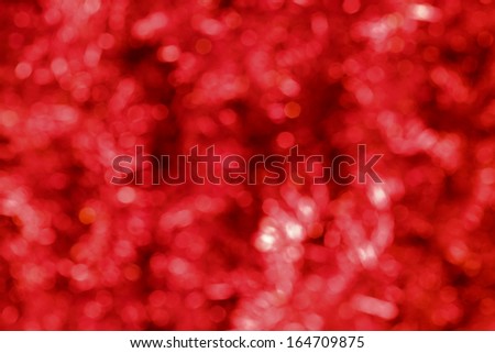 Abstract red and white bokeh background