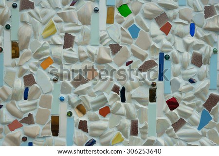 abstract mosaic porcelain ceramic tile background