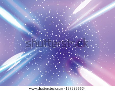 Pastel galaxy abstract background artwork vector illustration
