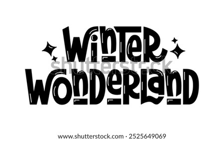 Similar – Image, Stock Photo winter wonderland