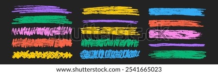 Similar – Image, Stock Photo multicolored crayons on the background of green chalk school blackboard