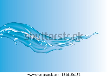 blue liquid splash,illustration 3d slash background,Abstract wave element for design.blue wave background modern design ideas.