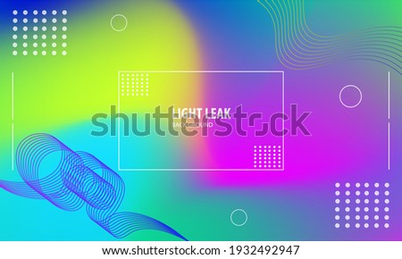 Light leak abstract background with the mesh tool.