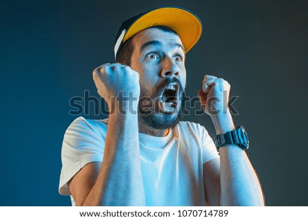 Similar – Image, Stock Photo I hate sports! Sports