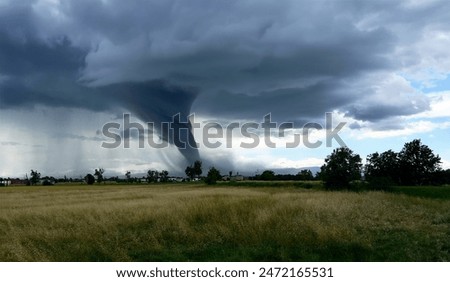 Similar – Foto Bild Dramatische Stimmung über dem Ennstal