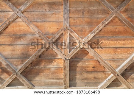 Similar – Image, Stock Photo Hut wall with writing