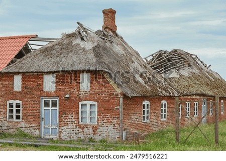 Similar – Image, Stock Photo Abandoned house on the field