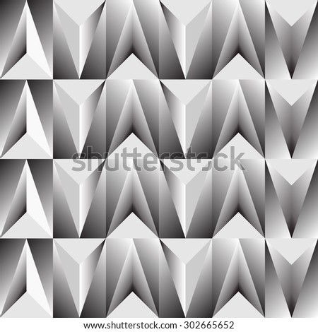 Abstract black the triangle polygon for background