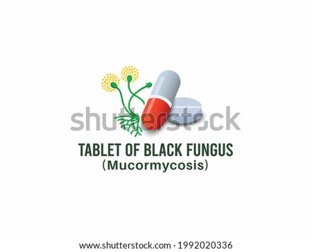 Tablet of black fungus design 