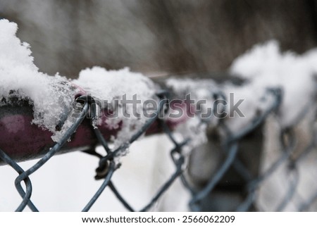 Similar – Foto Bild Frostige Kette kalt